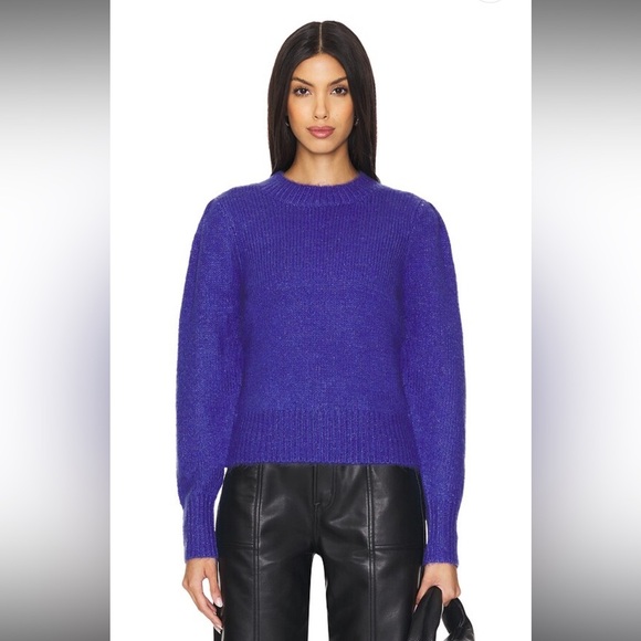 Pistola Colette Sweater in Periwinkle Size Medium Wool Alpaca Crew‎ Neck - Picture 1 of 5